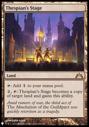 Thespian's Stage [The List] | Card Citadel