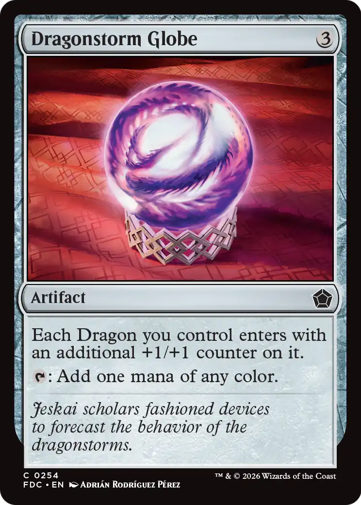 Dragonstorm Globe [Foundations Commander] | Card Citadel