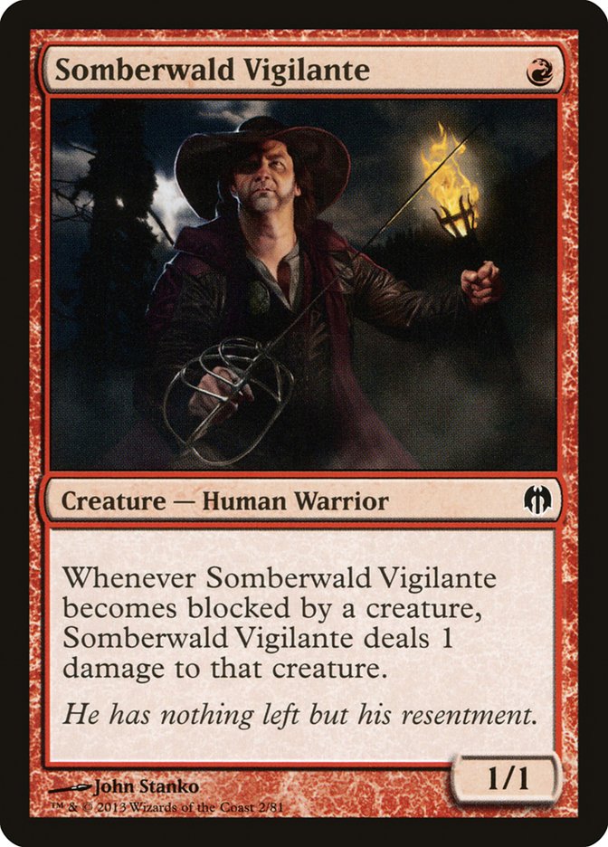 Somberwald Vigilante [Duel Decks: Heroes vs. Monsters] | Card Citadel