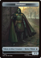 Merfolk // Doombot Double-Sided Token [Marvel Super Heroes Tokens] | Card Citadel