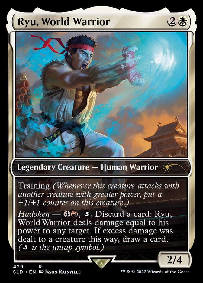 Ryu, World Warrior [Secret Lair Drop Series] | Card Citadel