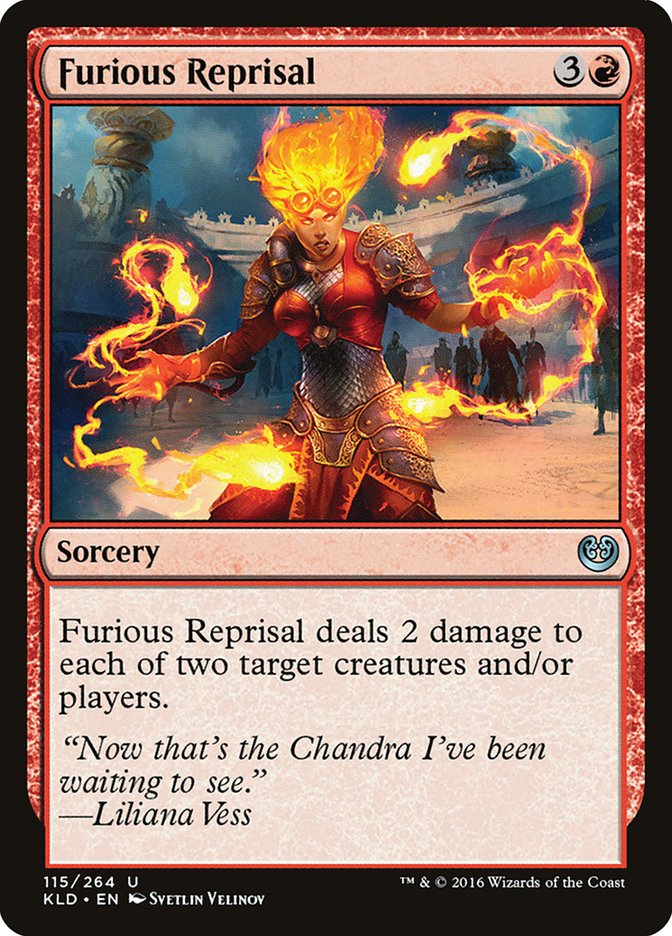 Furious Reprisal [Kaladesh] | Card Citadel