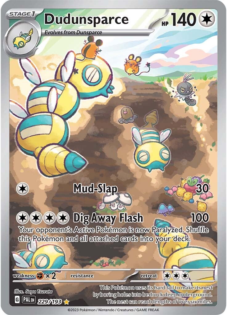 Dudunsparce (229/193) [Scarlet & Violet: Paldea Evolved] | Card Citadel