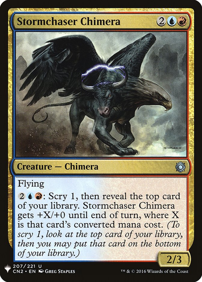 Stormchaser Chimera [Mystery Booster] | Card Citadel