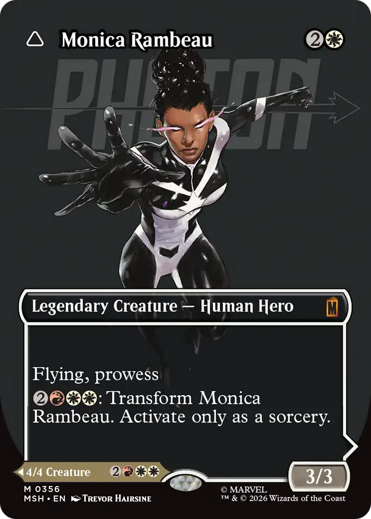 Monica Rambeau (Borderless) (0356) [Marvel Super Heroes] | Card Citadel