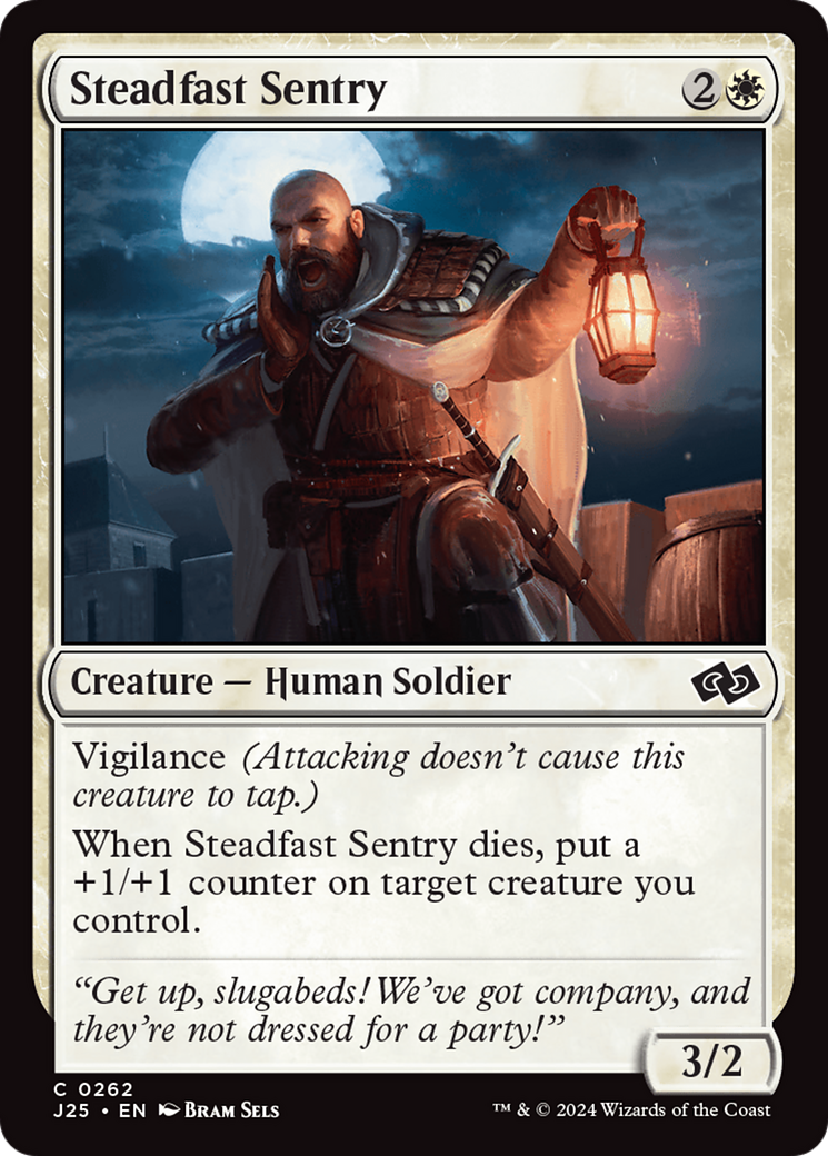 Steadfast Sentry [Foundations Jumpstart] | Card Citadel