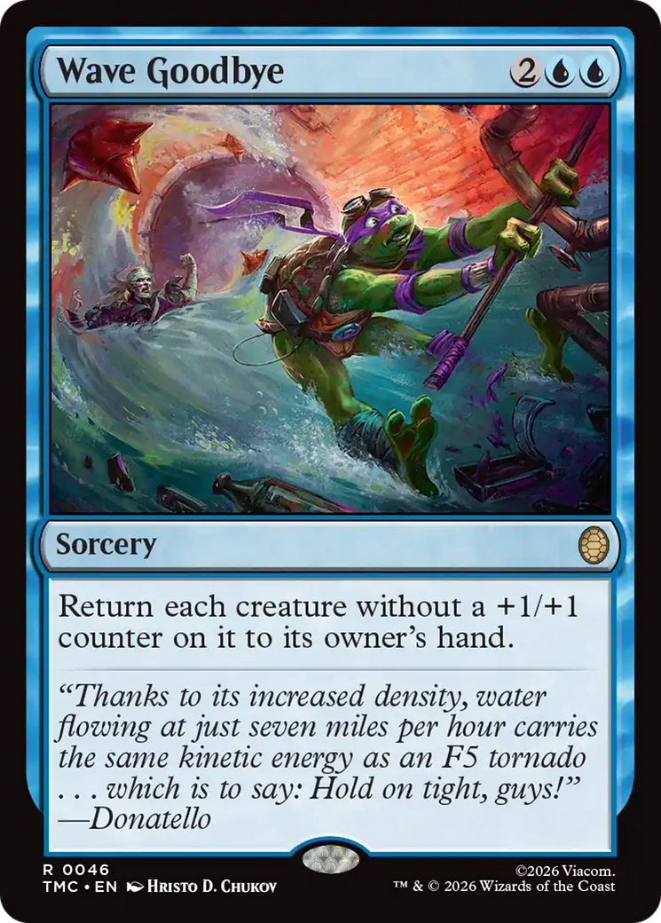 Wave Goodbye [Teenage Mutant Ninja Turtles Commander] | Card Citadel