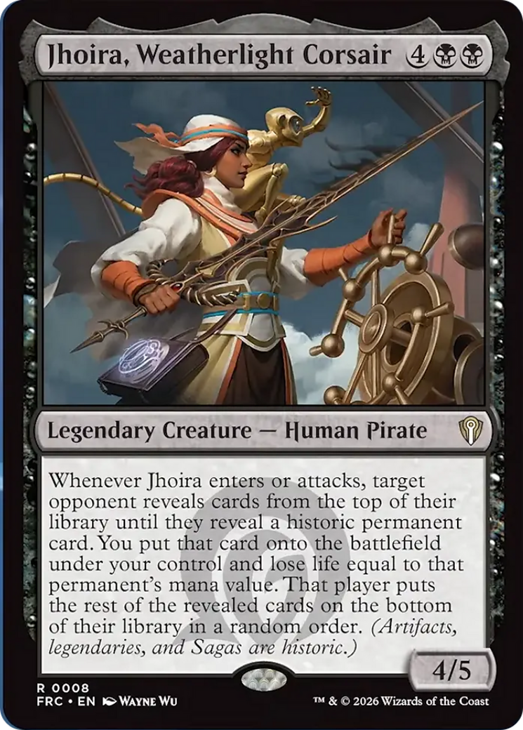 Jhoira, Weatherlight Corsair [Reality Fracture Commander] | Card Citadel
