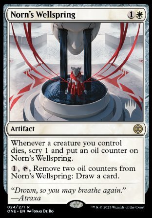 Norn's Wellspring (Promo Pack) [Phyrexia: All Will Be One Promos] | Card Citadel