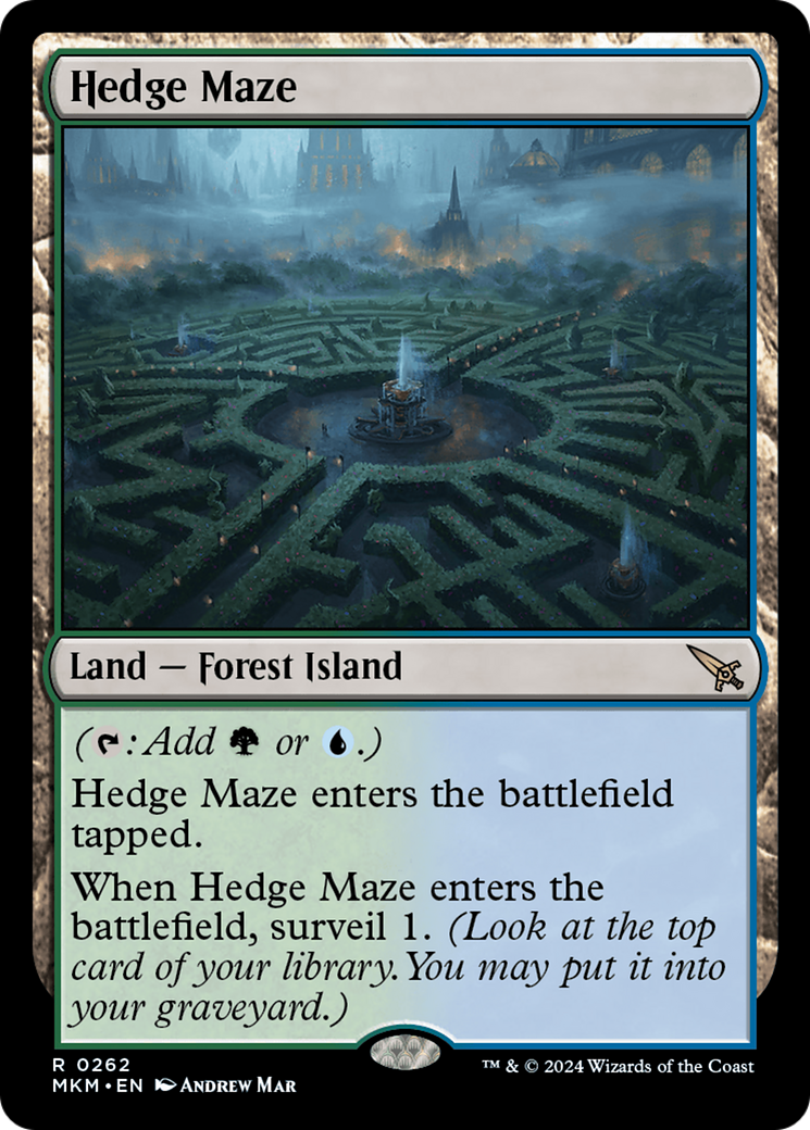Hedge Maze [Murders at Karlov Manor] | Card Citadel