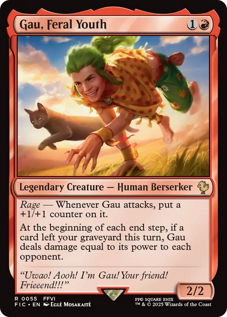 Gau, Feral Youth [FINAL FANTASY Commander] | Card Citadel