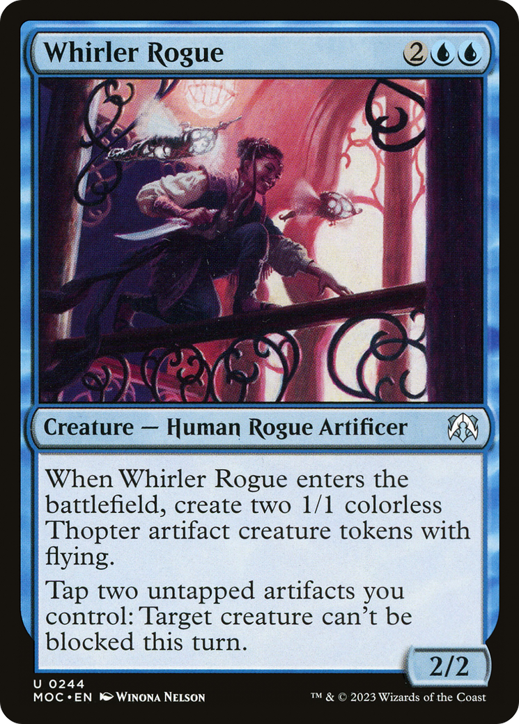 Whirler Rogue [March of the Machine Commander] | Card Citadel