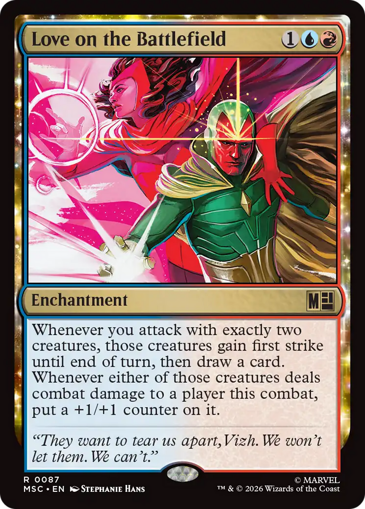 Love on the Battlefield [Marvel Super Heroes Commander] | Card Citadel