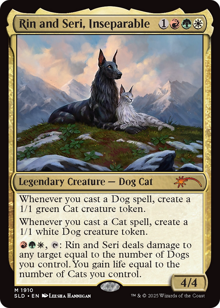 Rin and Seri, Inseparable (1910) [Secret Lair Drop Series] | Card Citadel