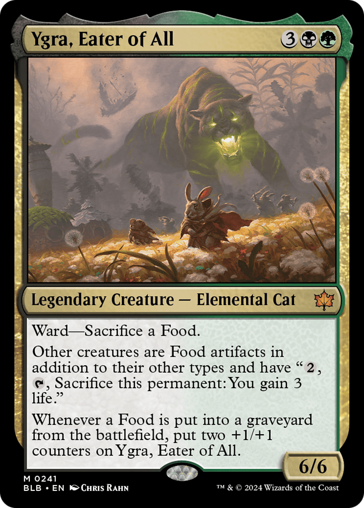 Ygra, Eater of All [Bloomburrow] | Card Citadel