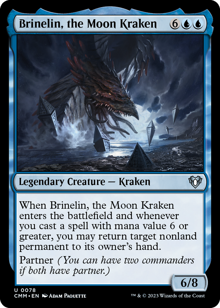 Brinelin, the Moon Kraken [Commander Masters] | Card Citadel