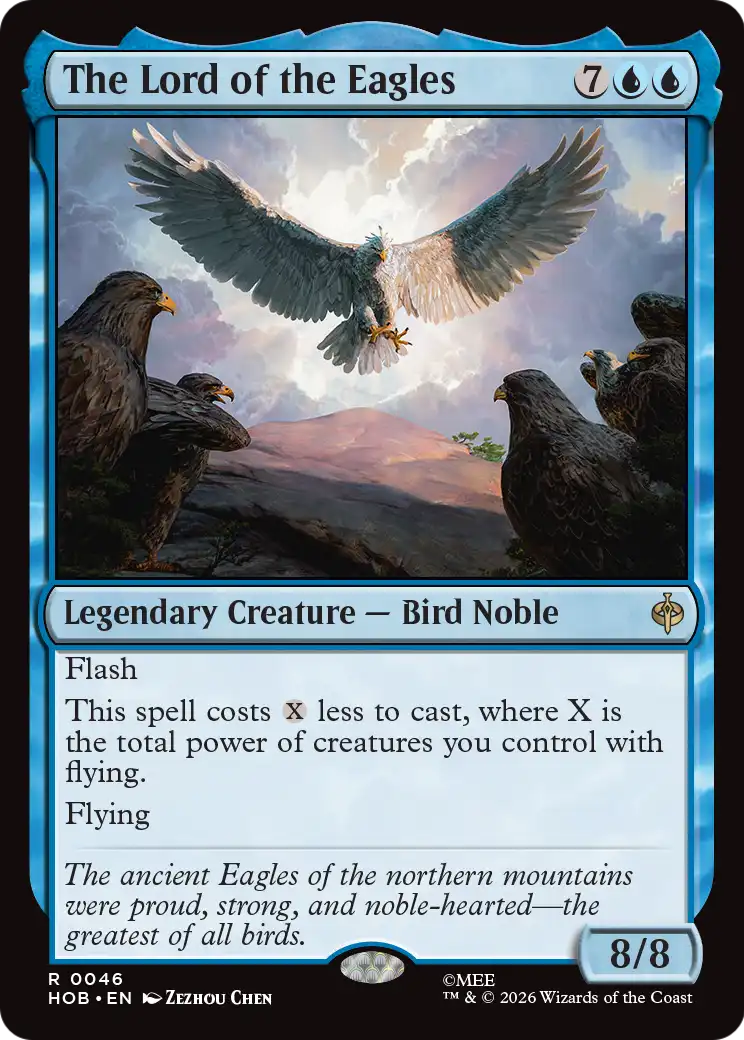 The Lord of the Eagles [The Hobbit] | Card Citadel
