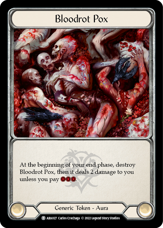 Bloodrot Pox [ARA027] (Outsiders Arakni Blitz Deck) | Card Citadel