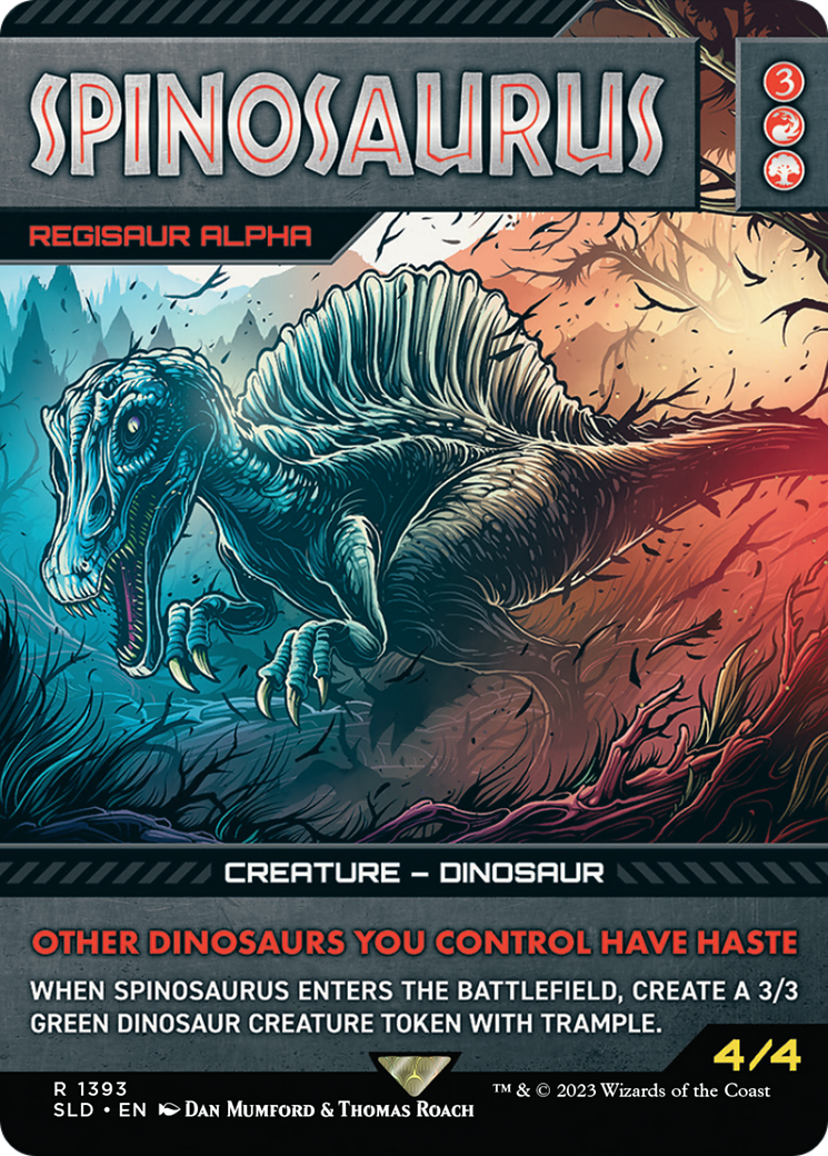 Spinosaurus - Regisaur Alpha [Secret Lair Drop Series] | Card Citadel