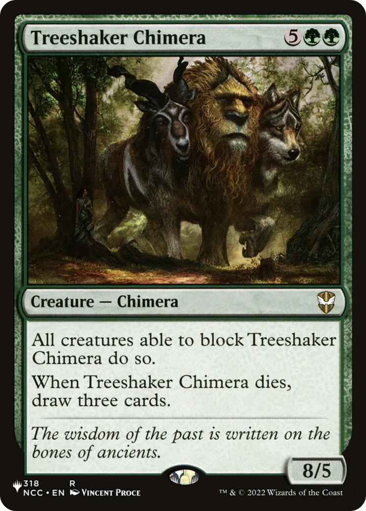 Treeshaker Chimera [The List] | Card Citadel