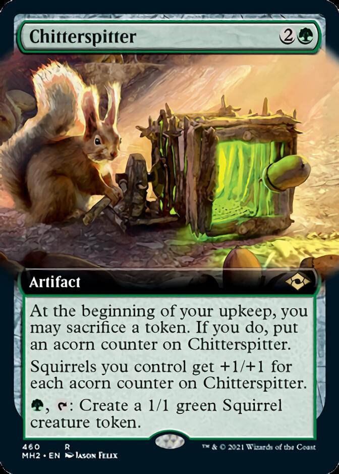 Chitterspitter (Extended Art) [Modern Horizons 2] | Card Citadel