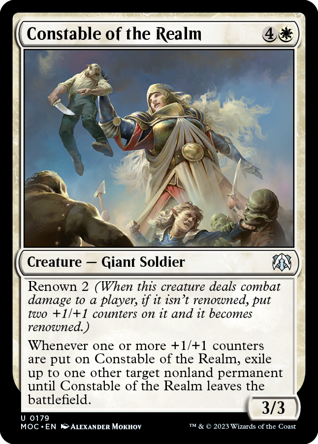 Constable of the Realm [March of the Machine Commander] | Card Citadel