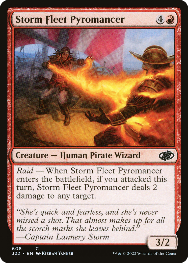 Storm Fleet Pyromancer [Jumpstart 2022] | Card Citadel