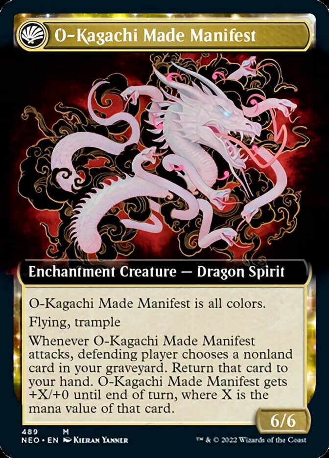 The Kami War // O-Kagachi Made Manifest (Extended Art) [Kamigawa: Neon Dynasty] | Card Citadel