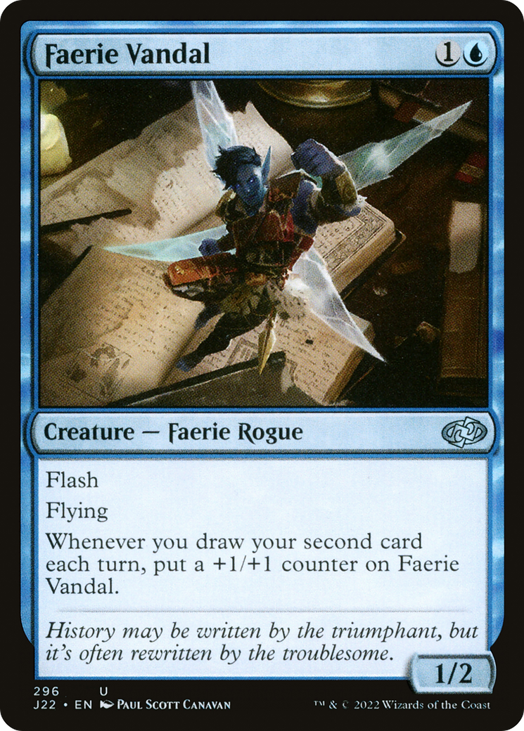 Faerie Vandal [Jumpstart 2022] | Card Citadel