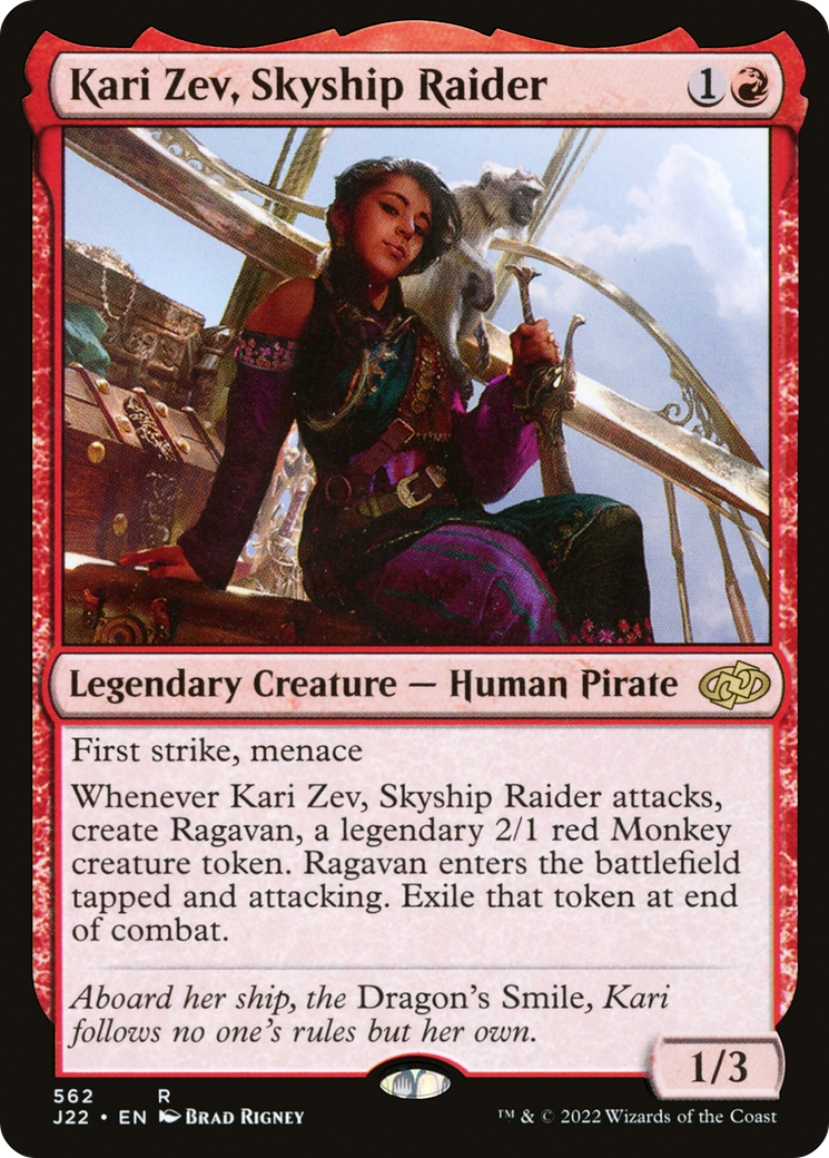 Kari Zev, Skyship Raider [Jumpstart 2022] | Card Citadel