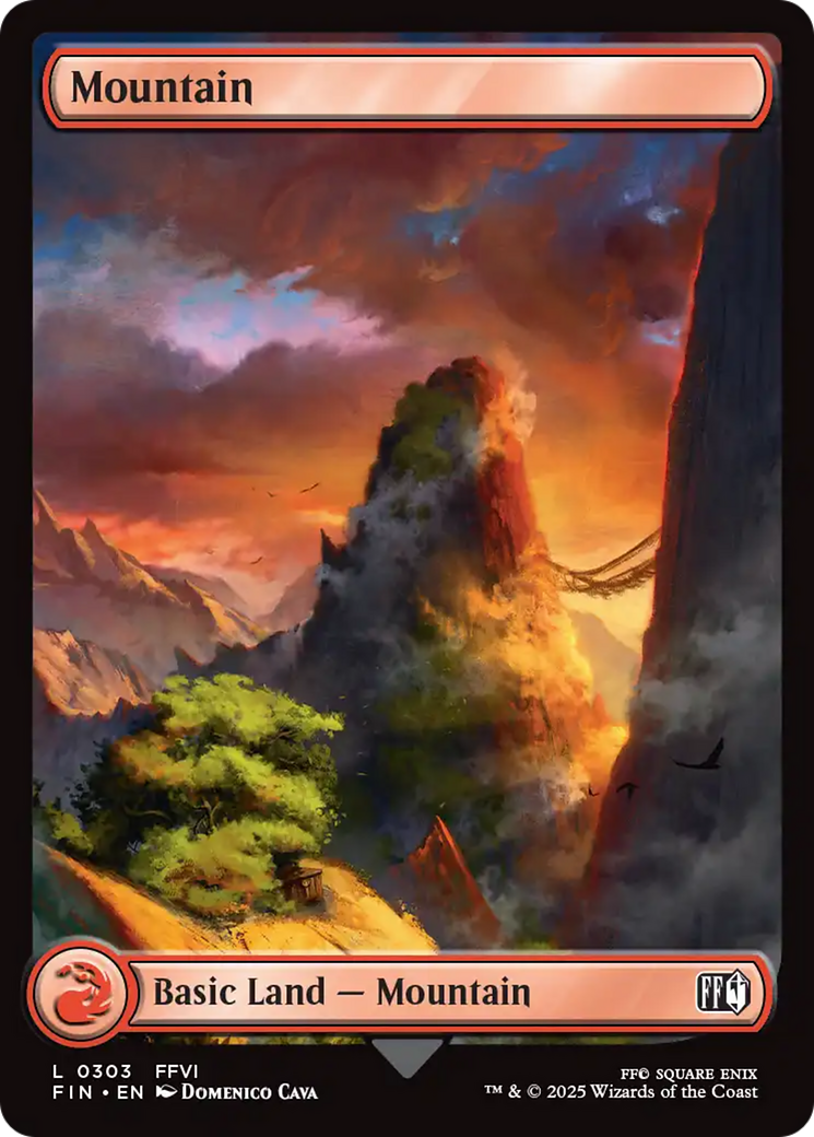 Mountain (0303) [FINAL FANTASY] | Card Citadel