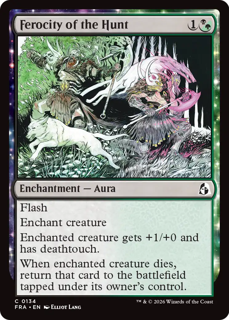 Ferocity of the Hunt [Reality Fracture] | Card Citadel