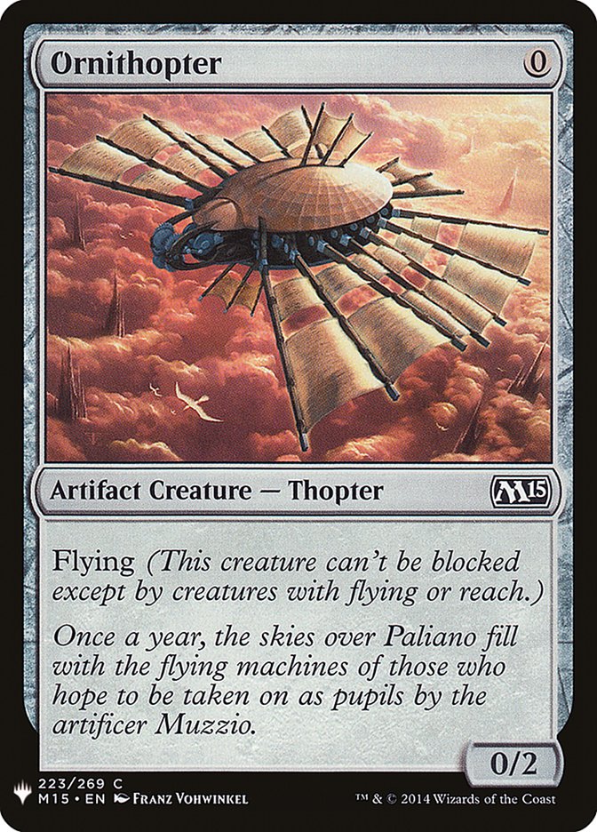 Ornithopter [Mystery Booster] | Card Citadel