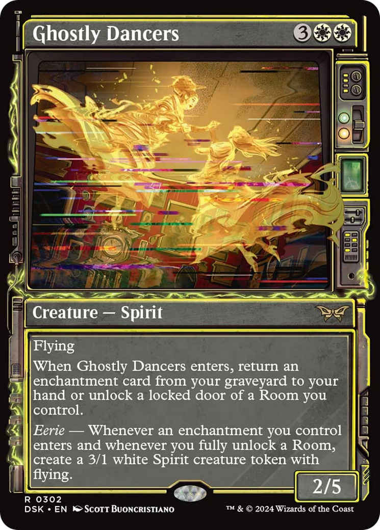 Ghostly Dancers (Showcase) [Duskmourn: House of Horror] | Card Citadel