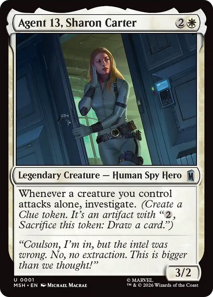 Agent 13, Sharon Carter [Marvel Super Heroes] | Card Citadel