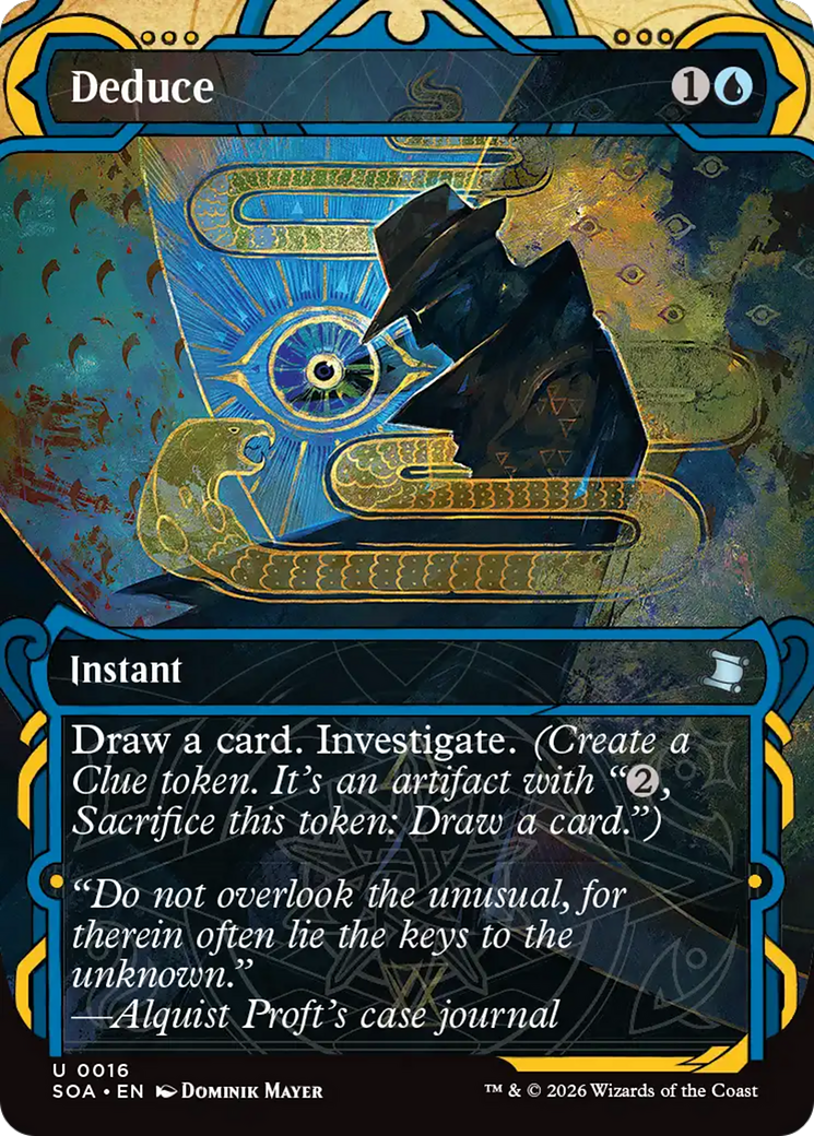 Deduce [Secrets of Strixhaven: Mystical Archive] | Card Citadel