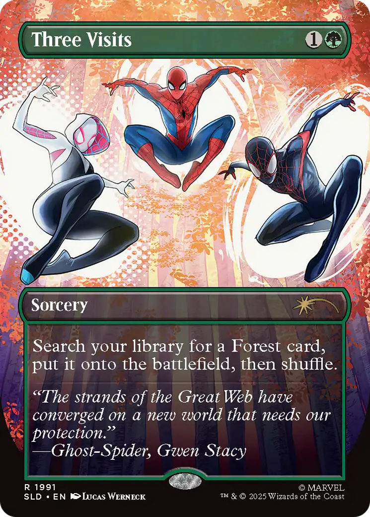 Three Visits [Secret Lair Drop Series] | Card Citadel