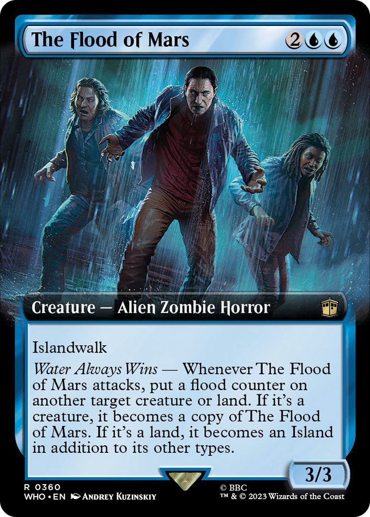 The Flood of Mars (Extended Art) [Doctor Who] | Card Citadel