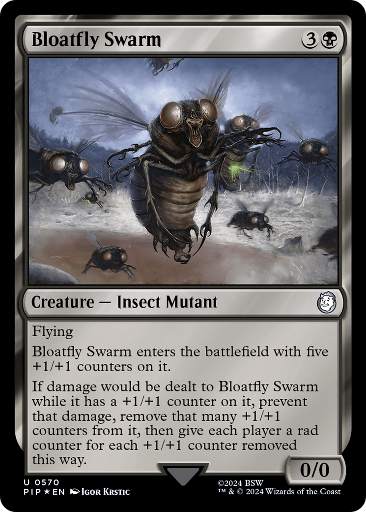 Bloatfly Swarm (Surge Foil) [Fallout] | Card Citadel