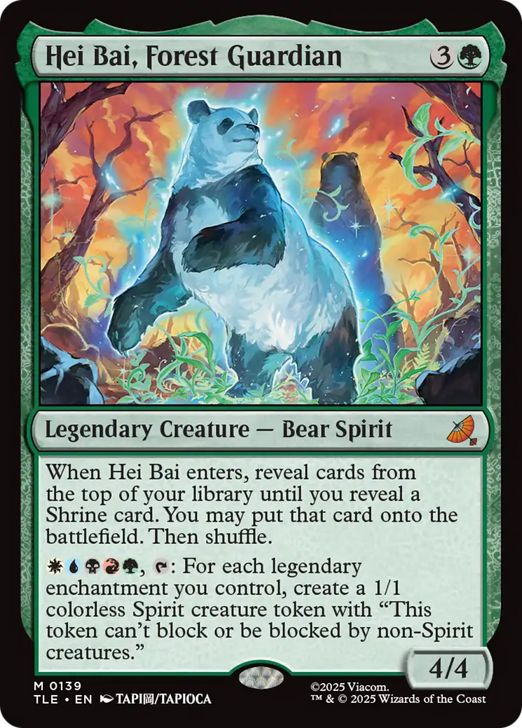 Hei Bai, Forest Guardian [Avatar: The Last Airbender: Eternal-Legal] | Card Citadel