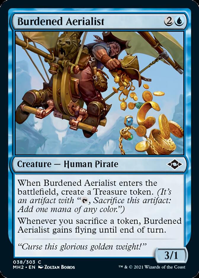 Burdened Aerialist [Modern Horizons 2] | Card Citadel