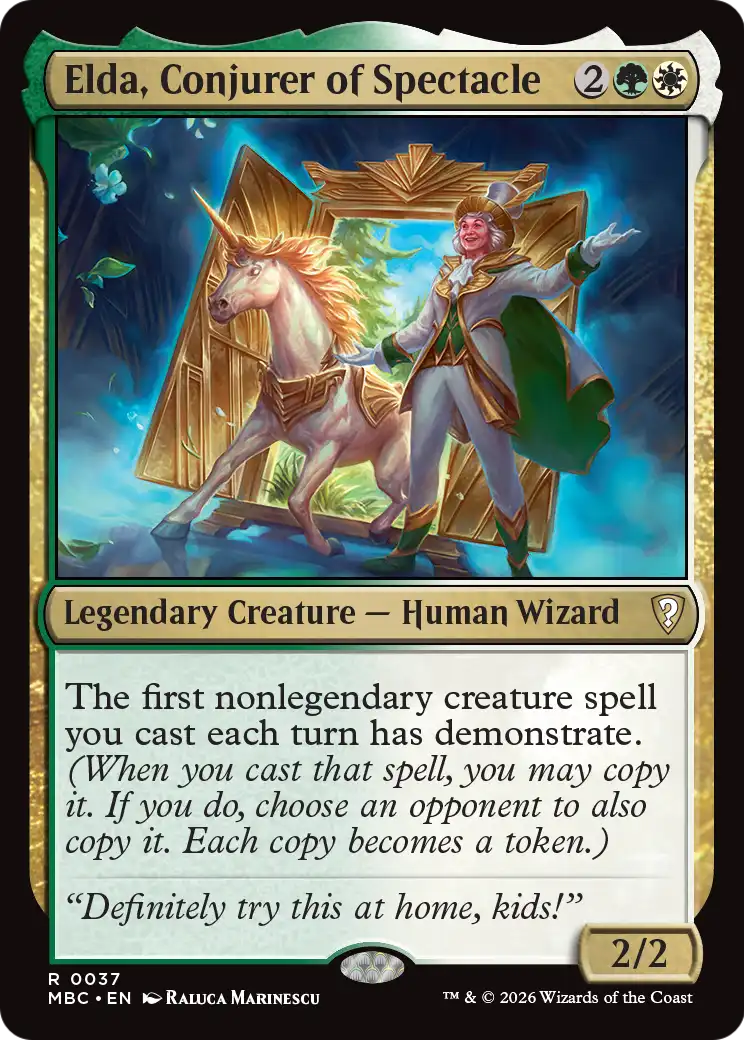 Elda, Conjurer of Spectacle [Mystery Booster: Commander Edition] | Card Citadel