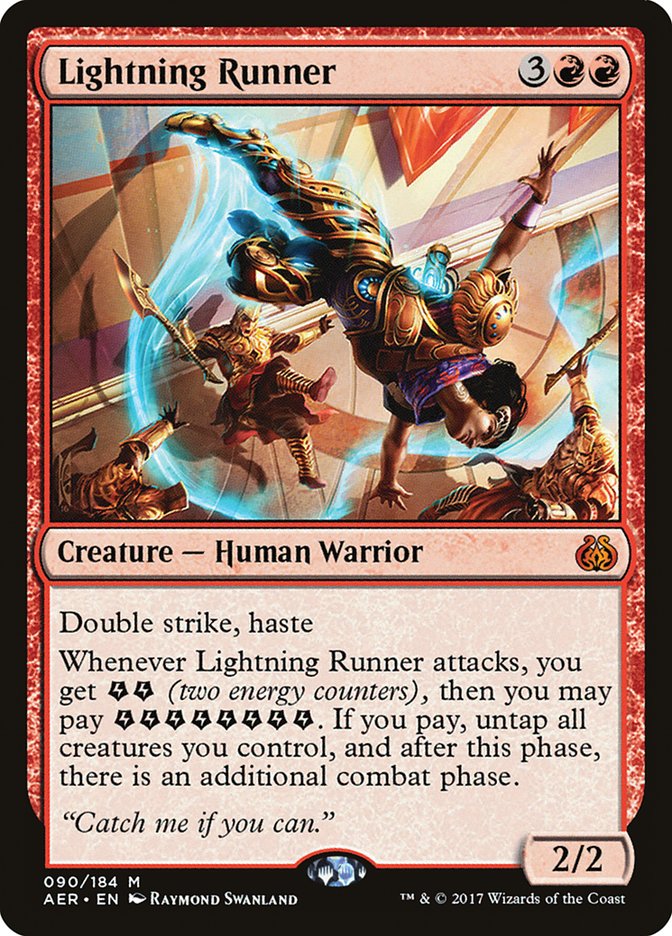 Lightning Runner [Aether Revolt] | Card Citadel