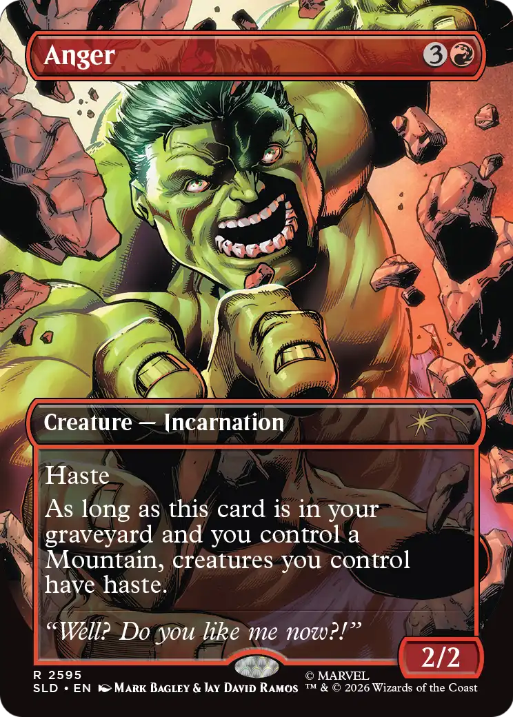 Anger (2595) [Secret Lair Drop Series] | Card Citadel