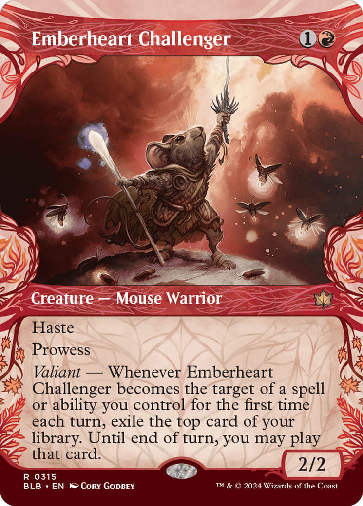 Emberheart Challenger (Showcase) [Bloomburrow] | Card Citadel