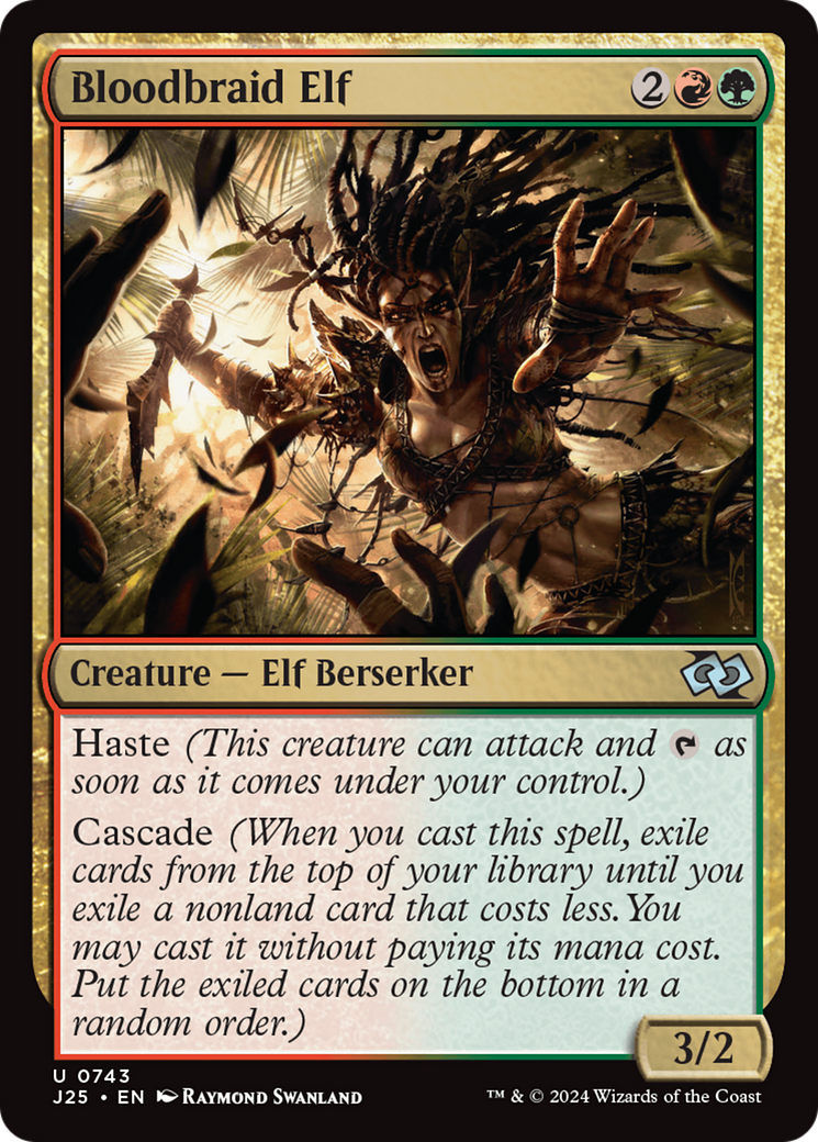 Bloodbraid Elf [Foundations Jumpstart] | Card Citadel