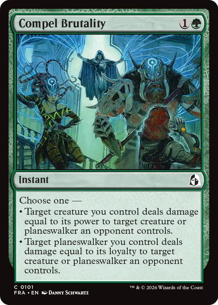 Compel Brutality [Reality Fracture] | Card Citadel