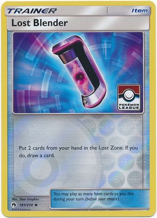 Lost Blender (181/214) (League Promo) [Sun & Moon: Lost Thunder] | Card Citadel
