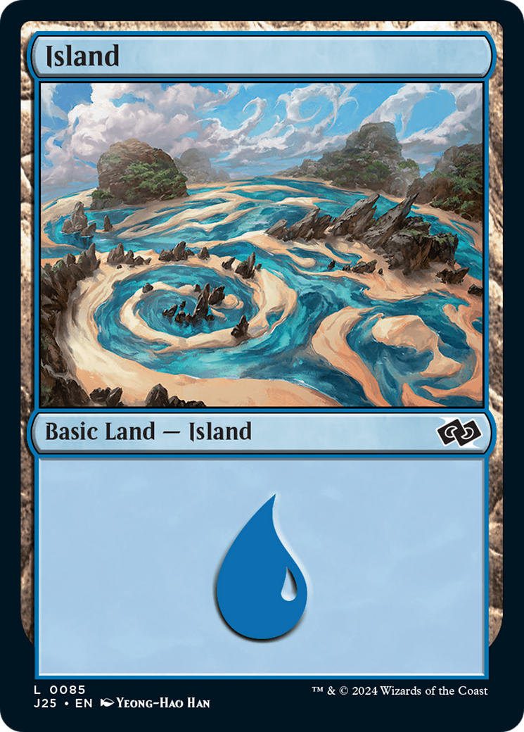 Island (85) [Foundations Jumpstart] | Card Citadel