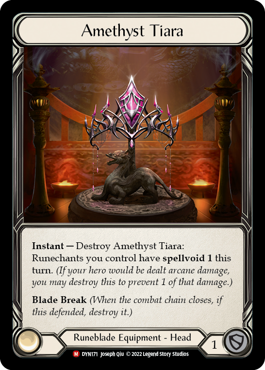 Amethyst Tiara [DYN171] (Dynasty) | Card Citadel